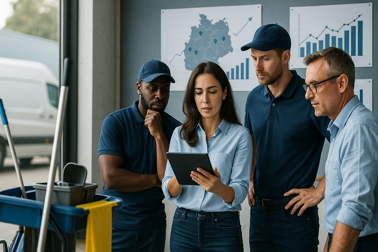 Unser Team bei der Arbeit